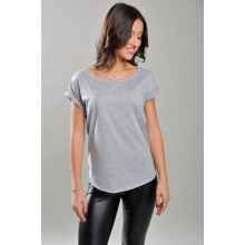 T-shirt Cucitura Verticale Posteriore Donna - Vesti